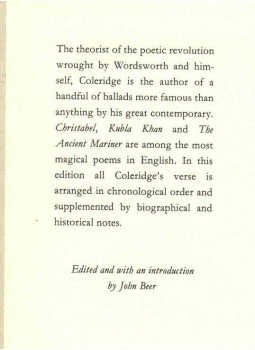 Coleridge, Samuel Taylor - Poems Coleridge, Samuel Taylor - Poems, null 1991 antikvár könyv