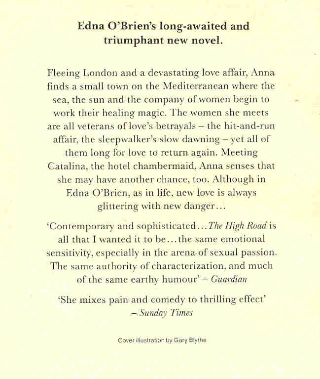 Edna O'Brien - The High Road