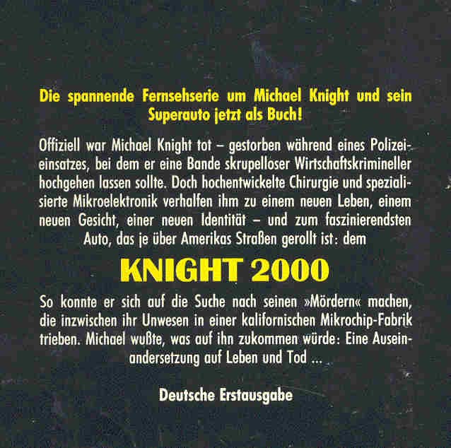 LARSON, GLEN A. - HILL, ROGER - Knight Rider - Gewagtes Spiel