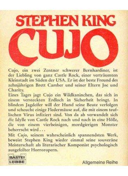 Stephen King - Cujo Stephen King - Cujo, null 1988 antikvár könyv