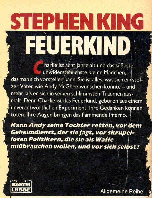 Stephen King - Feuerkind