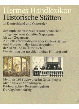 SCHAFR, HELMUT - Hermes Handlexikon - Historische Stätten in Deutschland und Österreich, null 1983 antikvár könyv