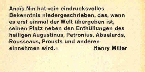 Nin, Anais - Die Tagebücher der Anais Nin 1931-1934