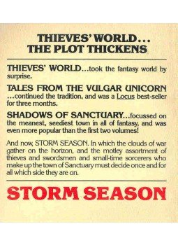 ASPRIN, ROBERT LYNN - Thieves' World Adventure #4 - Storm Season ASPRIN, ROBERT LYNN - Thieves' World Adventure #4 - Storm Season, null 1984 antikvár könyv