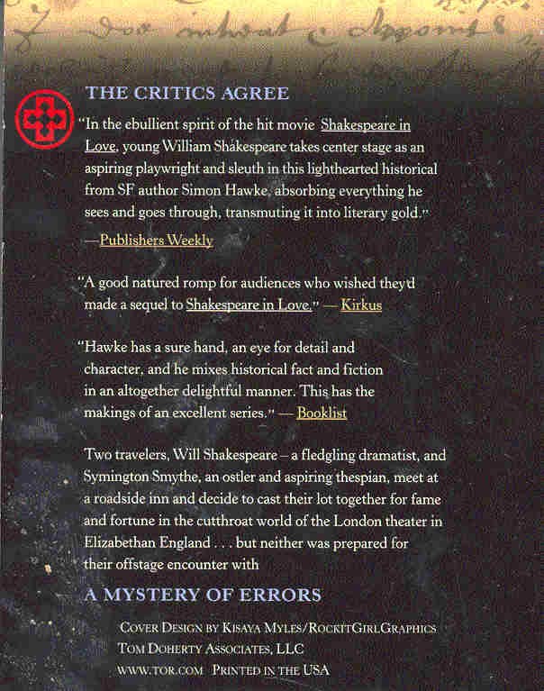 Hawke, Simon - A Mystery of Errors