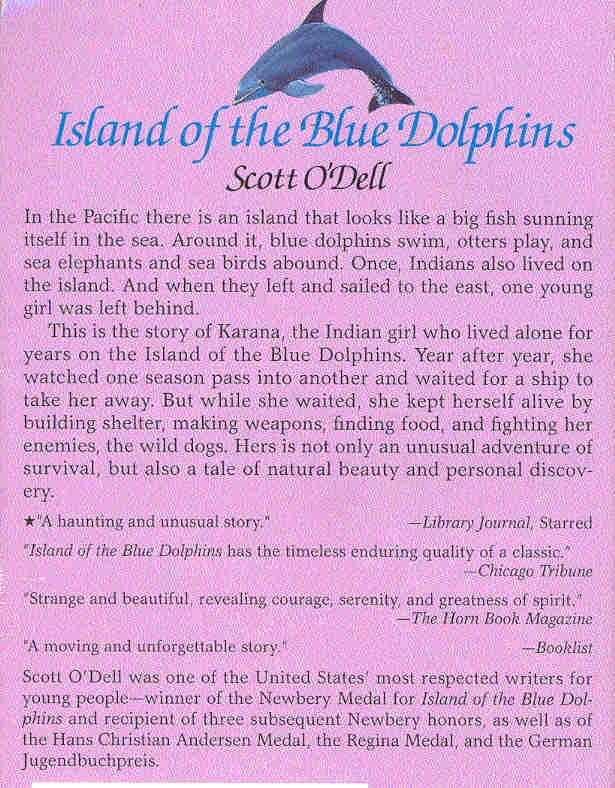 O'DELL, SCOTT - Island of the Blue Dolphins