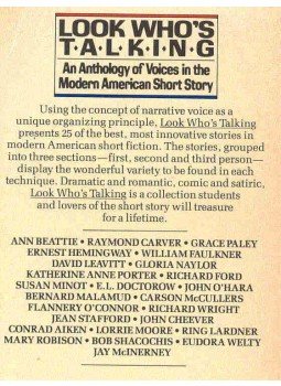Weber, Bruce - Look Who's Talking - An Anthology of Voices in the Modern American Short Story, null 1986 antikvár könyv