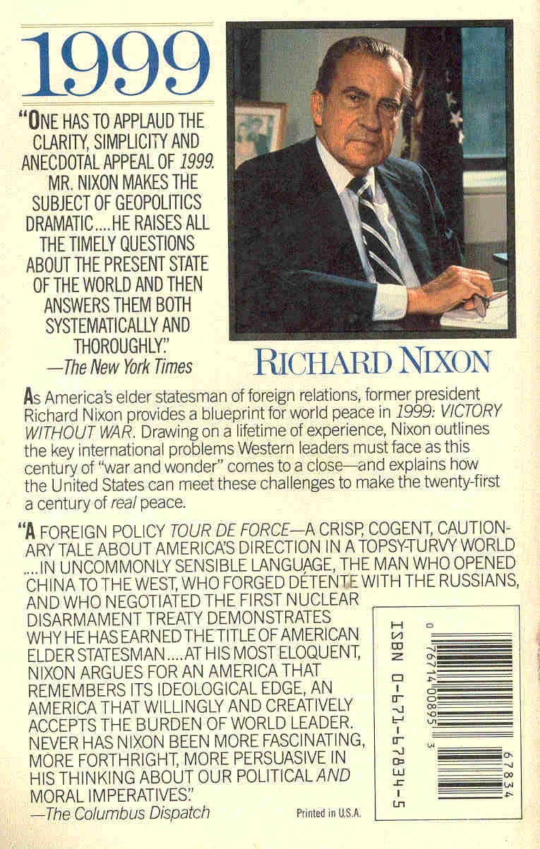 NIXON, RICHARD - 1999 - Victory Without War