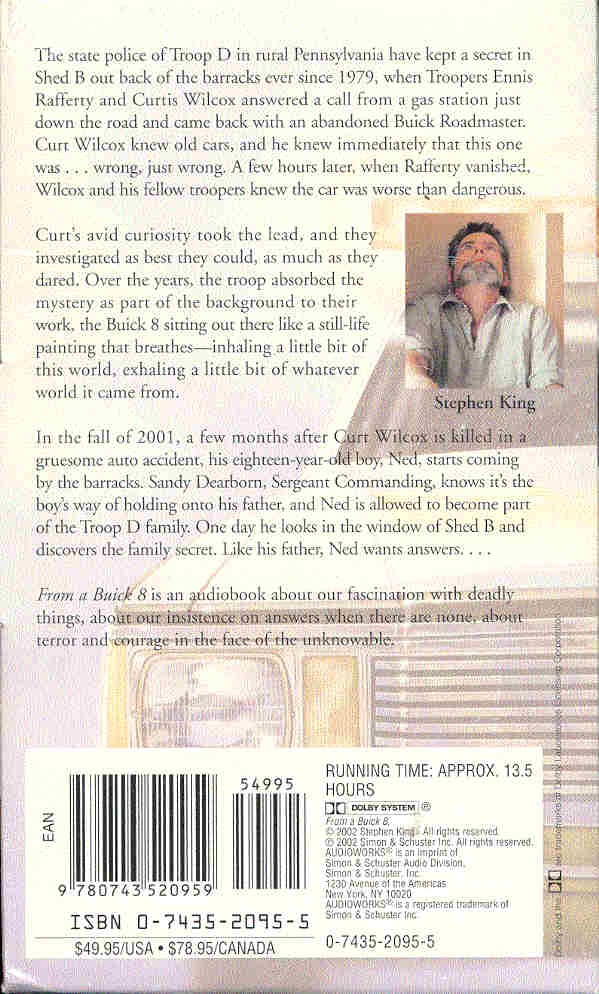Stephen King - From a Buick 8