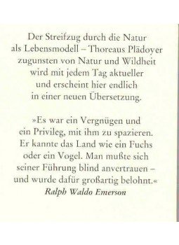 Thoreau, Henry David - Vom Spazieren (Eredeti cím: Walking) Thoreau, Henry David - Vom Spazieren (Eredeti cím: Walking), null 2001 antikvár könyv