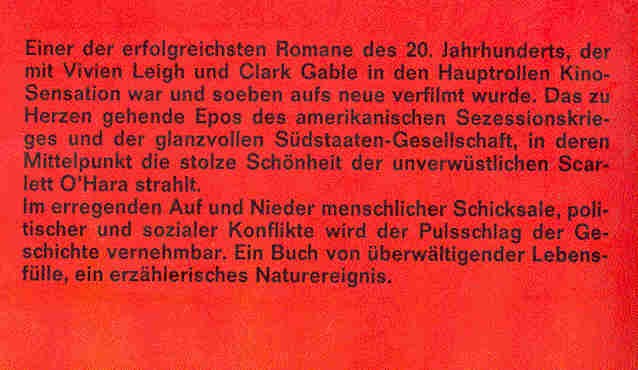 MARGARET MITCHELL - Vom Winde verweht