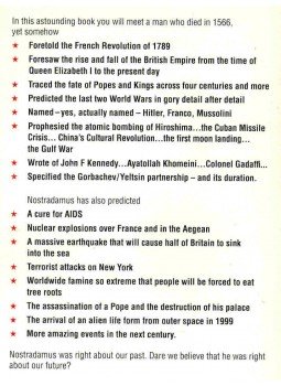 BRENNAN, J. H. - Nostradamus - Visiions of the Future, null 1992 antikvár könyv
