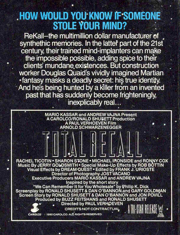 Piers Anthony - Total Recall