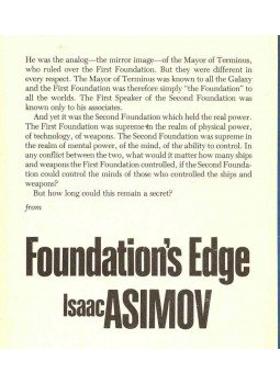 Isaac Asimov - Foundation's Edge Isaac Asimov - Foundation's Edge, null 1982 antikvár könyv