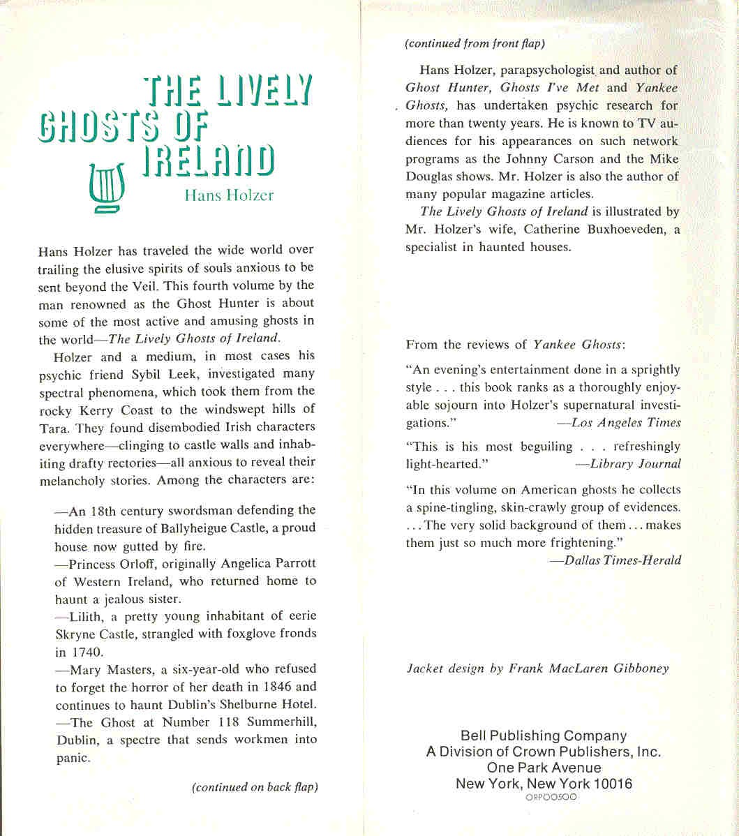 Holzer, Hans - The Lively Ghosts of Ireland