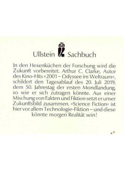 Arthur C. Clarke  - So werden wir leben! - Ein Tag im 21. Jahrhundert (Eredeti cím: Arthur C. Clarke's July 20. 2019.), null 1990 antikvár könyv