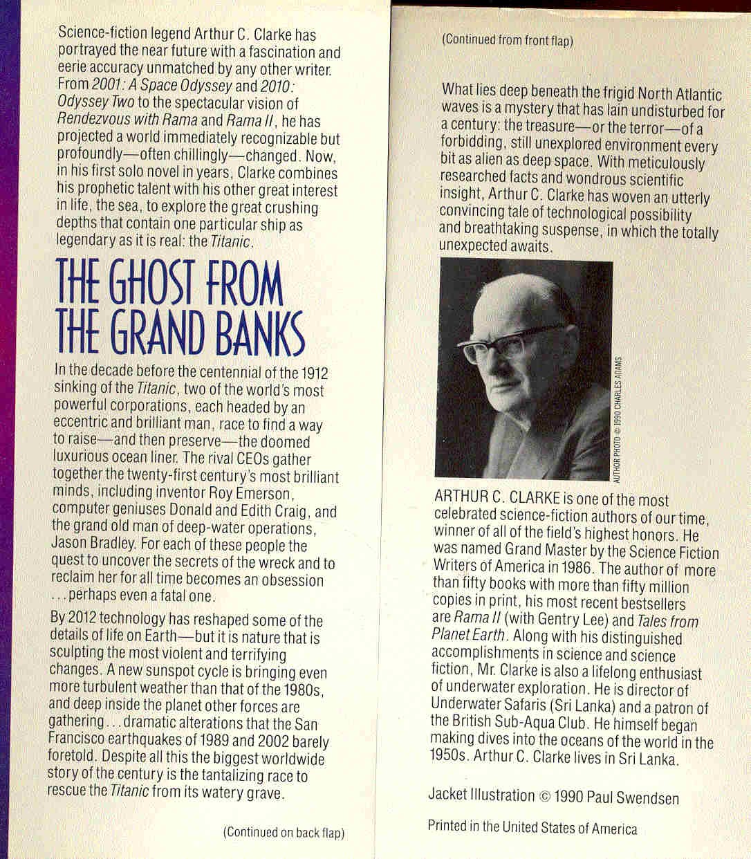 Arthur C. Clarke  - The Ghost from the Grand Banks