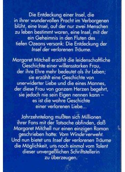 MARGARET MITCHELL - Insel der verlorenen Träume (Eredeti cím: Lost Laysen) MARGARET MITCHELL - Insel der verlorenen Träume (Eredeti cím: Lost Laysen), null 1996 antikvár könyv