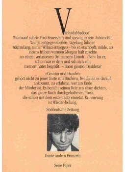 FRANZETTI, DANTE ANDREA - Cosimo und Hamlet FRANZETTI, DANTE ANDREA - Cosimo und Hamlet, null 1991 antikvár könyv