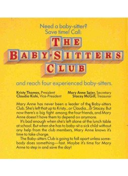 MARTIN, ANN M. - The Baby-Sitters Club #4 - Mary Anne Saves the Day, null 1987 antikvár könyv