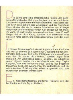 Caldwell, Taylor - Der Engel Caldwell, Taylor - Der Engel, 1971 antikvár könyv