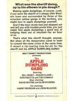 BICKHAM, JACK M. - The Apple Dumpling Gang BICKHAM, JACK M. - The Apple Dumpling Gang, null 1975 antikvár könyv