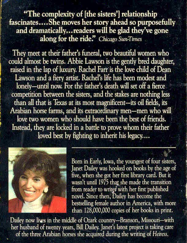 DAILEY, JANTE - Heiress