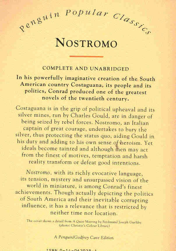 Joseph Conrad - Nostromo