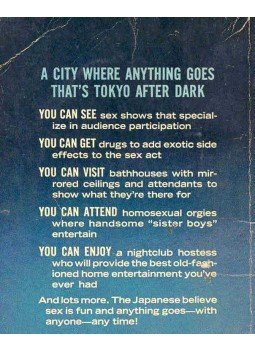 FITZPATRICK, WILLIAM - Tokyo After Dark, null 1965 antikvár könyv