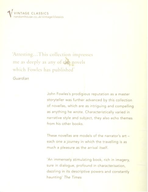 John Fowles - The Ebony Tower