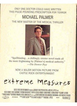 Palmer, Michael - Extreme Measures Palmer, Michael - Extreme Measures, null 1996 antikvár könyv