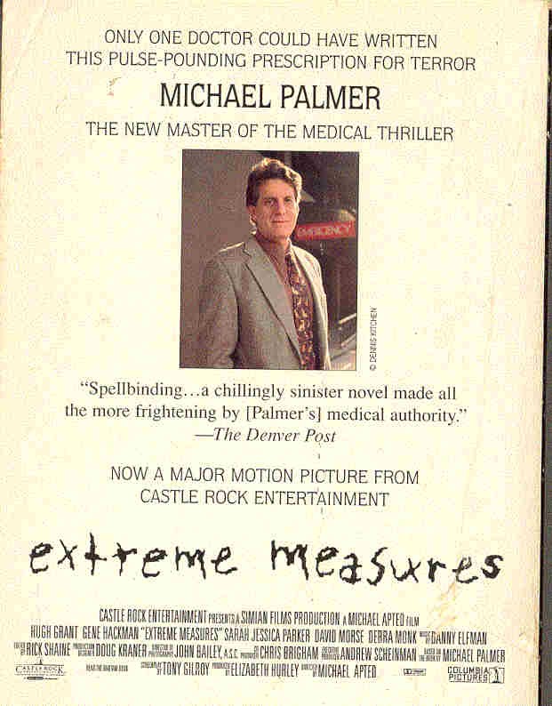 Palmer, Michael - Extreme Measures