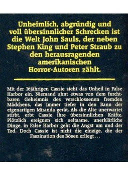 Saul, John - Im Banne des Bösen (Eredeti cím: The Unwanted), null 1997 antikvár könyv