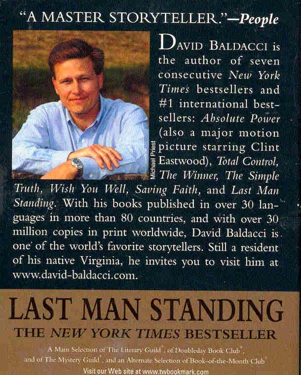 Baldacci, David - Last Man Standing