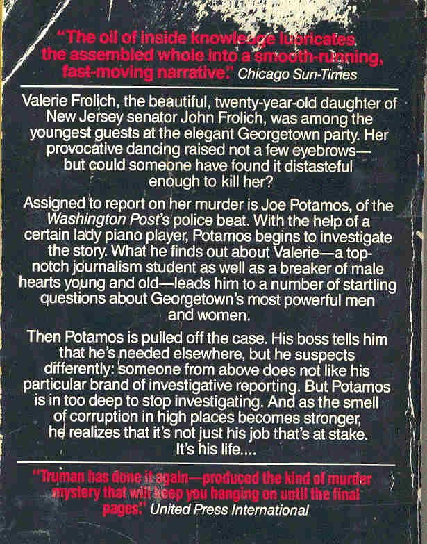 Truman, Margaret - Murder in Georgetown