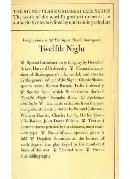 William Shakespeare - Twelfth Night William Shakespeare - Twelfth Night, null 1965 antikvár könyv