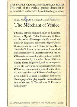 William Shakespeare - The Merchant of Venice William Shakespeare - The Merchant of Venice, null 1963 antikvár könyv