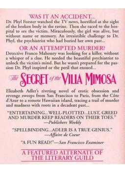 Elizabeth Adler - The Secret of the Villa Mimosa Elizabeth Adler - The Secret of the Villa Mimosa, null 1995 antikvár könyv