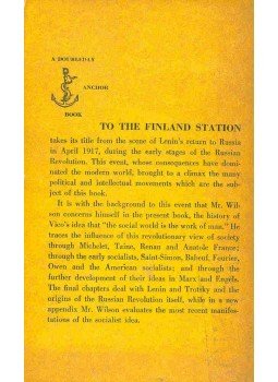 Wilson, Edmund - To the Finland Station - A Study in the Writing and Acting of History, null 1940 antikvár könyv