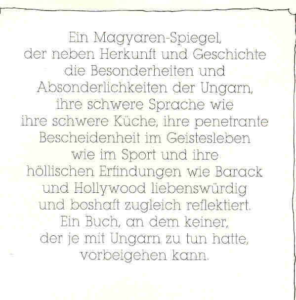 Kövary, Georg - Ein Ungar kommt selten allein