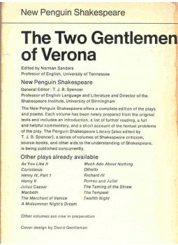 William Shakespeare - The Two Gentlemen of Verona, null 1968 antikvár könyv