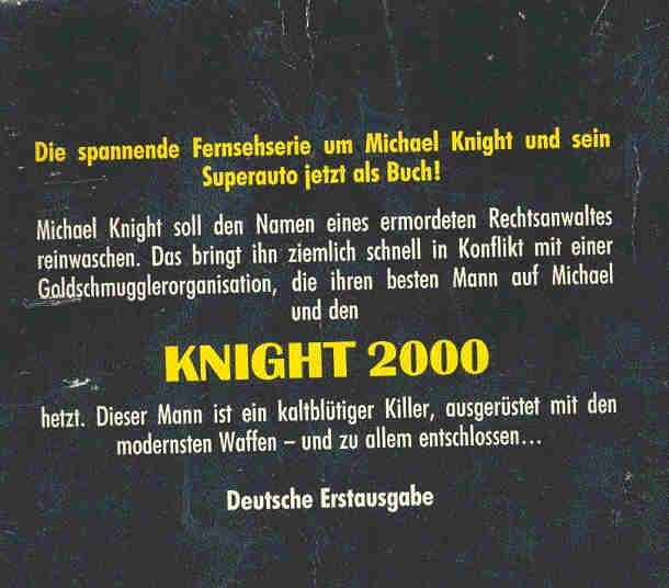 LARSON, GLEN A. - HILL, ROGER - Knight Rider - Ein Hochkarätiger Killer (Eredeti cím: All That Glitters)