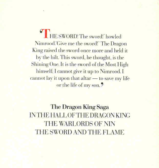 Lawhead, Stephen - The Dragon King Saga #3 - The Sword and the Flame
