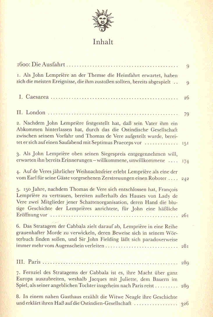 Lawrence Norfolk - Lempriére's Wörterbuch (Eredeti cím: Lempriére's Dictionary)