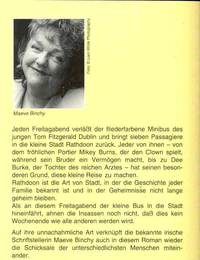 Maeve Binchy - Jeden Freitagabend