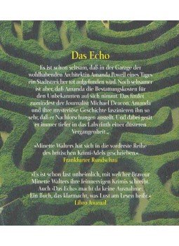 Minette Walters - Das Echo Minette Walters - Das Echo, null 1998 antikvár könyv