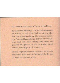 Patricia Highsmith - Venedig kann sehr kalt sein Patricia Highsmith - Venedig kann sehr kalt sein, null 2001 antikvár könyv