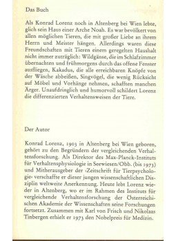 LORENZ, KONDRAD - Er redete mit dem Vieh, den Vögeln und den Fischen, null 1979 antikvár könyv