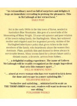 Colleen McCULLOUGH - The Ladies of Missalonghi Colleen McCULLOUGH - The Ladies of Missalonghi, null 1988 antikvár könyv