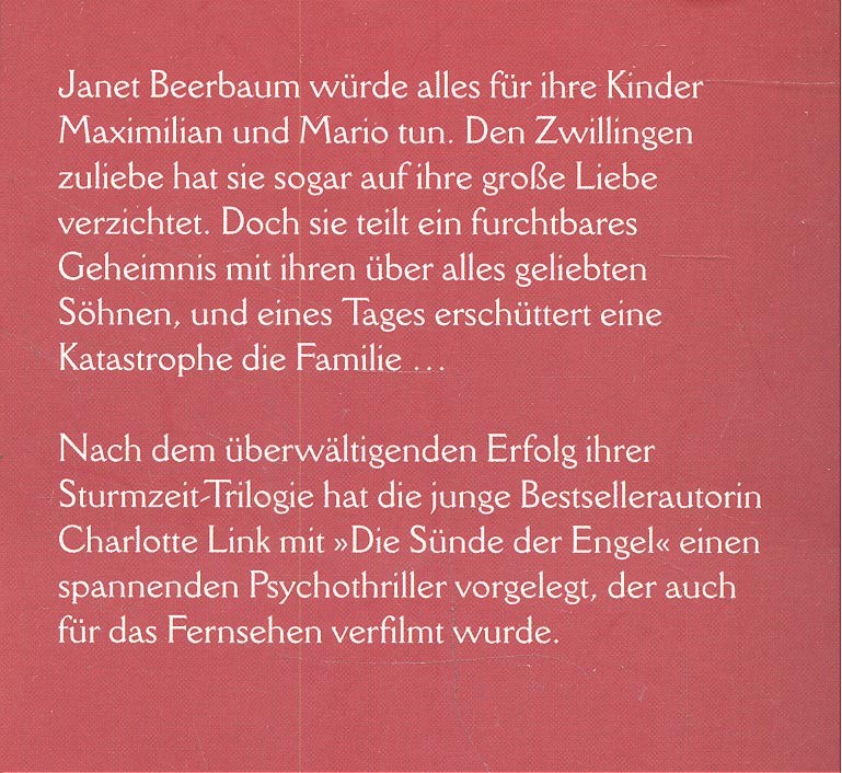 Link, Charlotte - Die Sünde der Engel